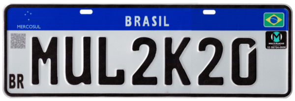 Placa de Carro - Monstruario