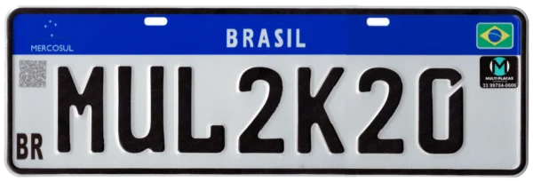 Placa de Carro - Monstruario